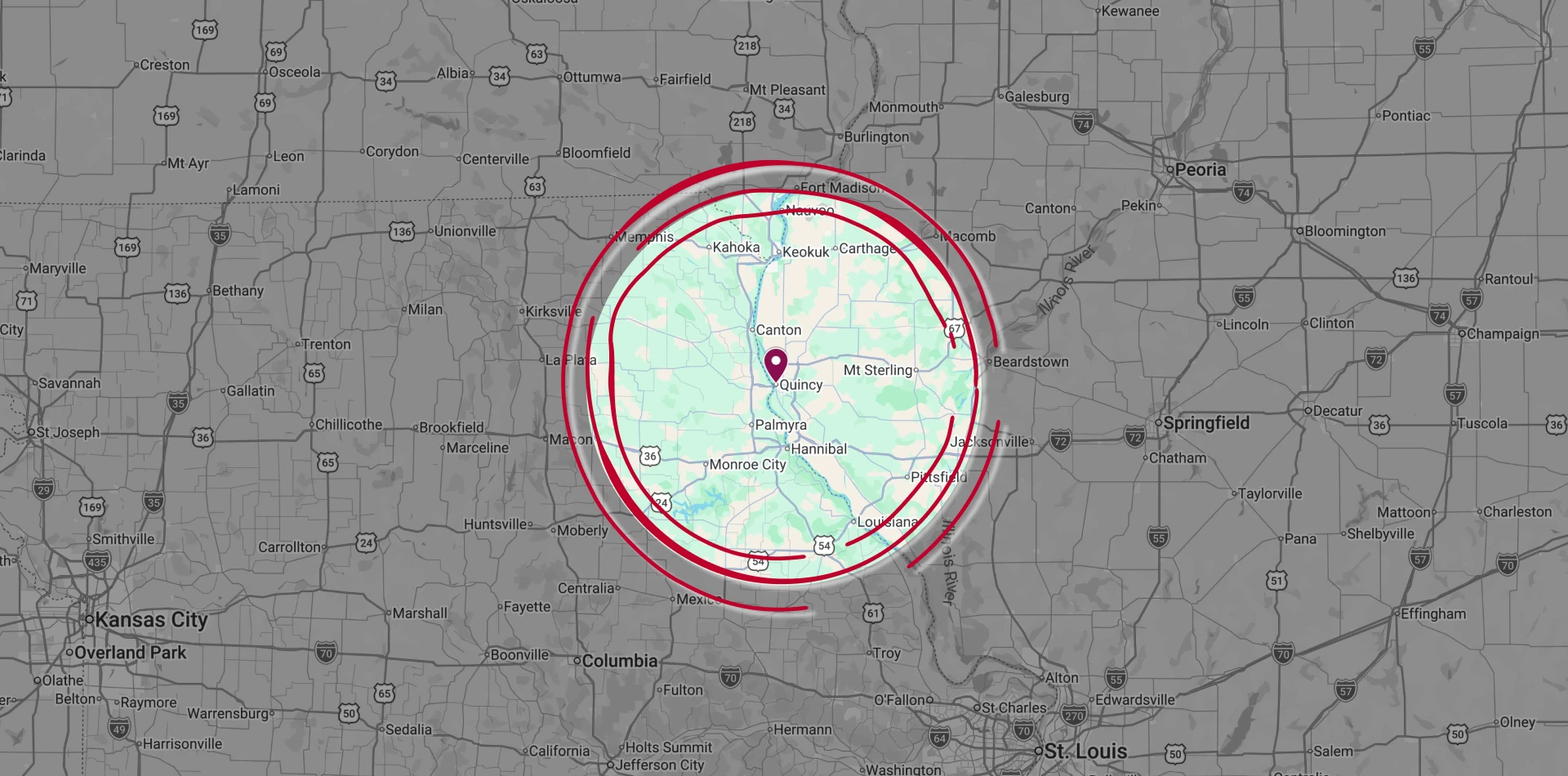 Map Form Full Width Frame